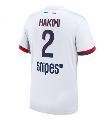 Paris Saint-Germain Achraf Hakimi #2 Udebanetrøje 2025-26 Kortærmet